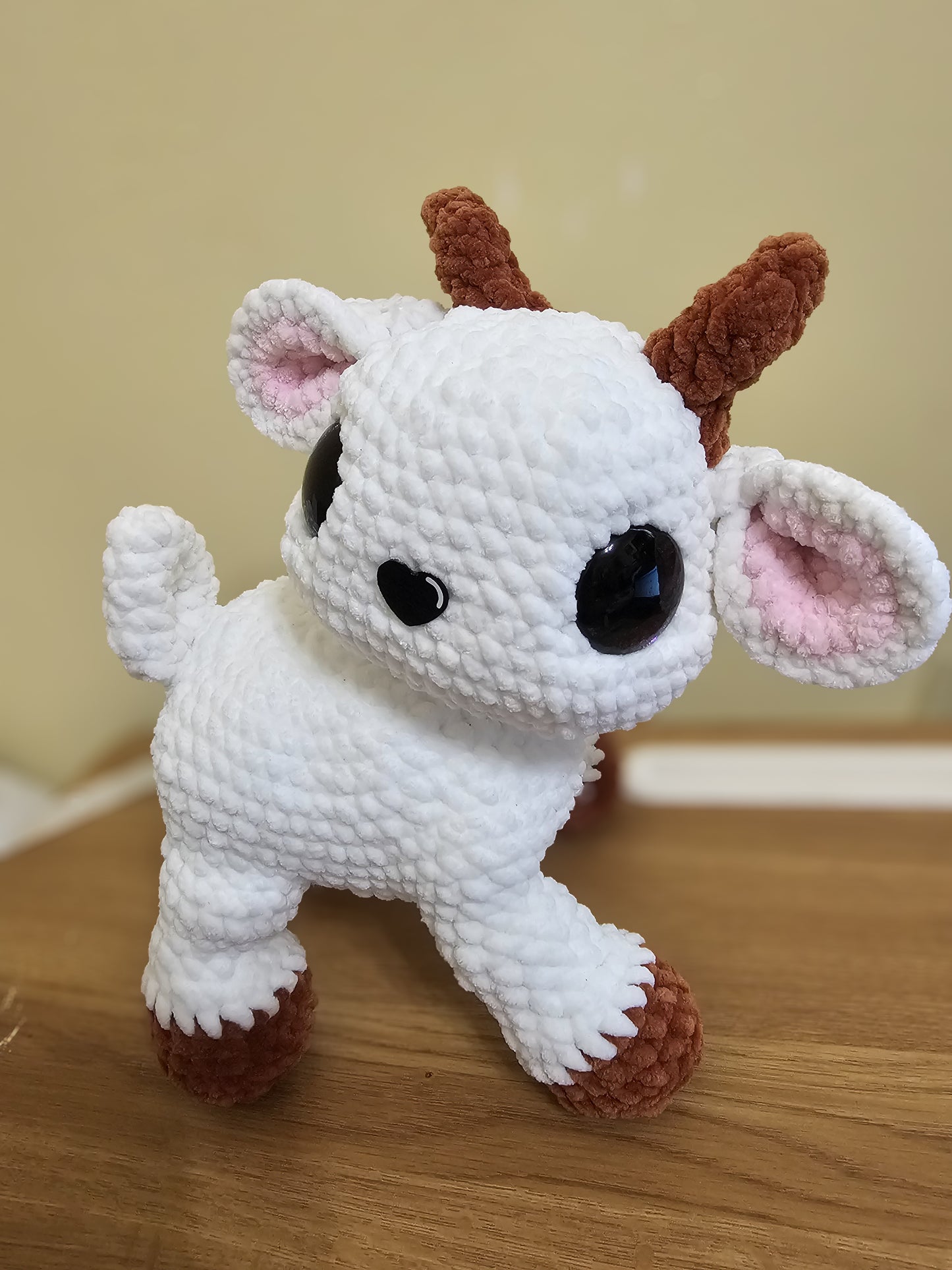 Crocheted Baby Goat