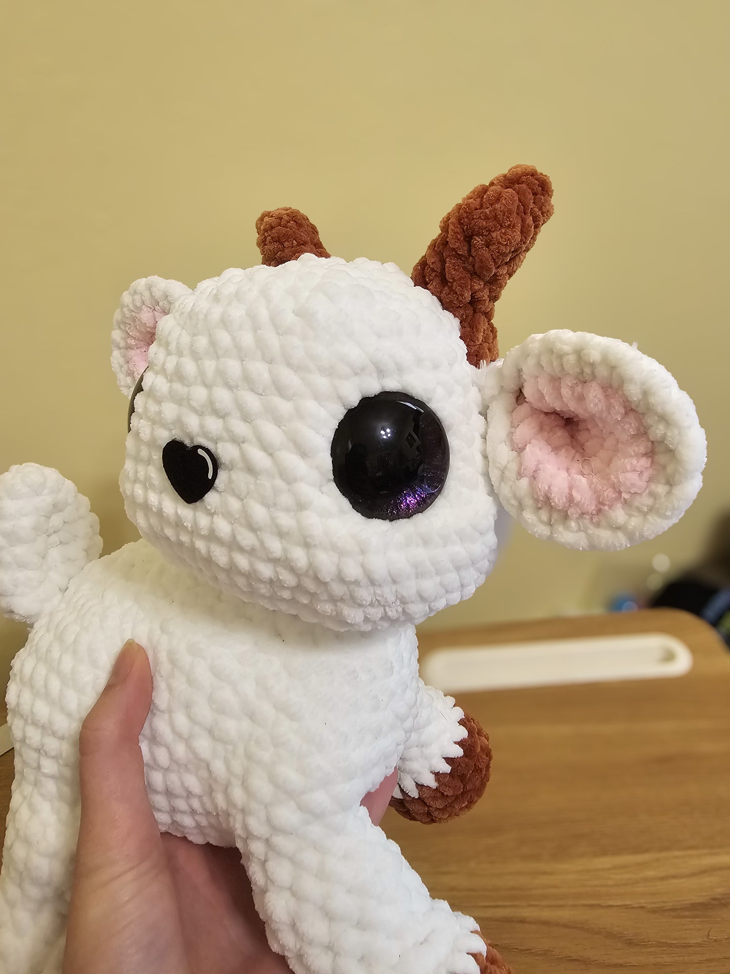 Crocheted Baby Goat